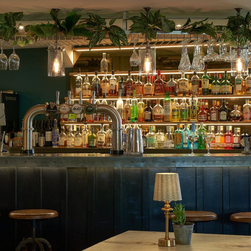 The bar